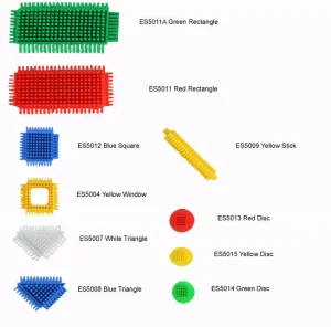 Educational Toys Sticklebrick Red Rectangle