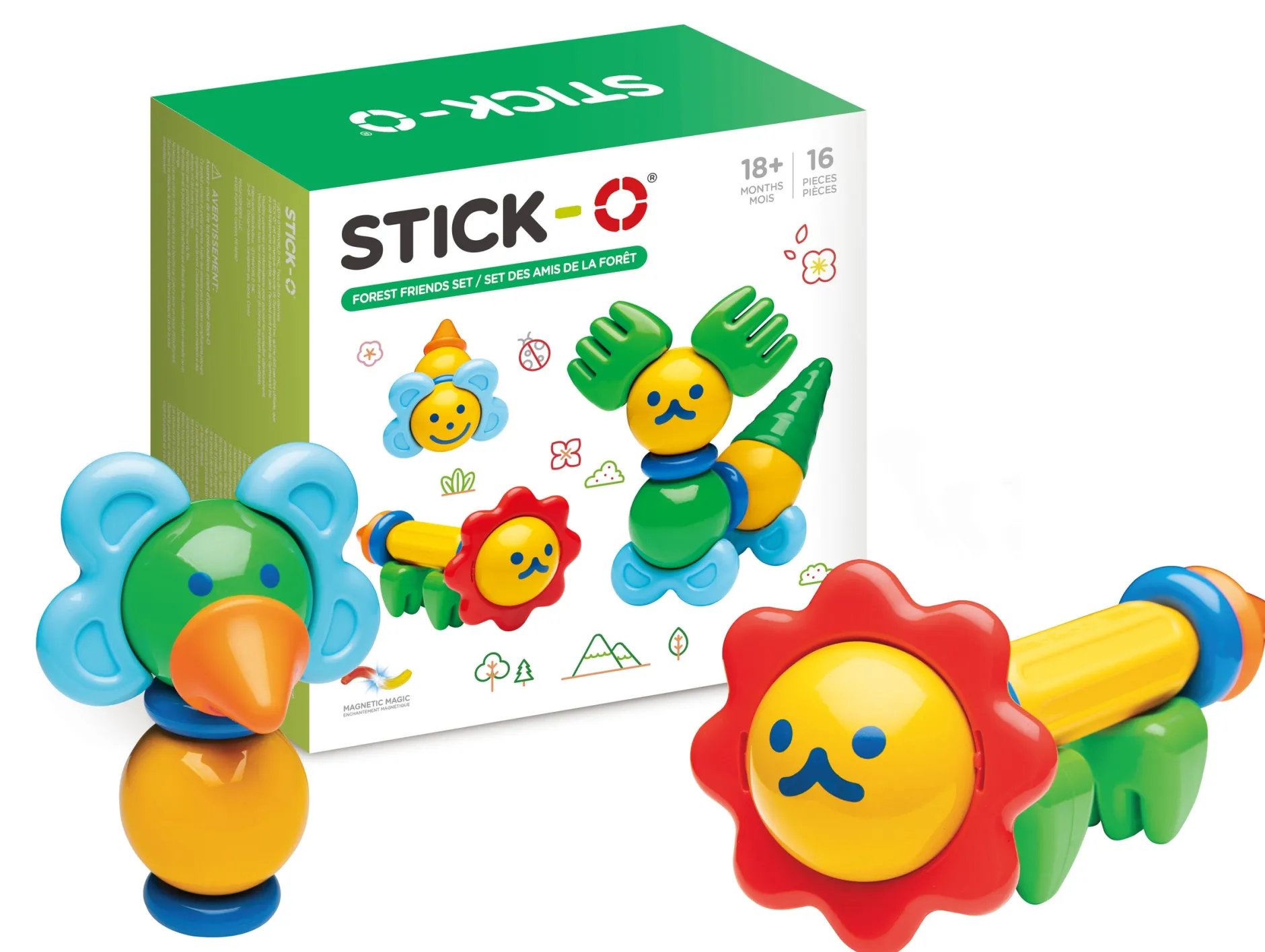 sticko_forest_friends_set_0.webp Magformers Stick-O Forest Friends set 16pc
