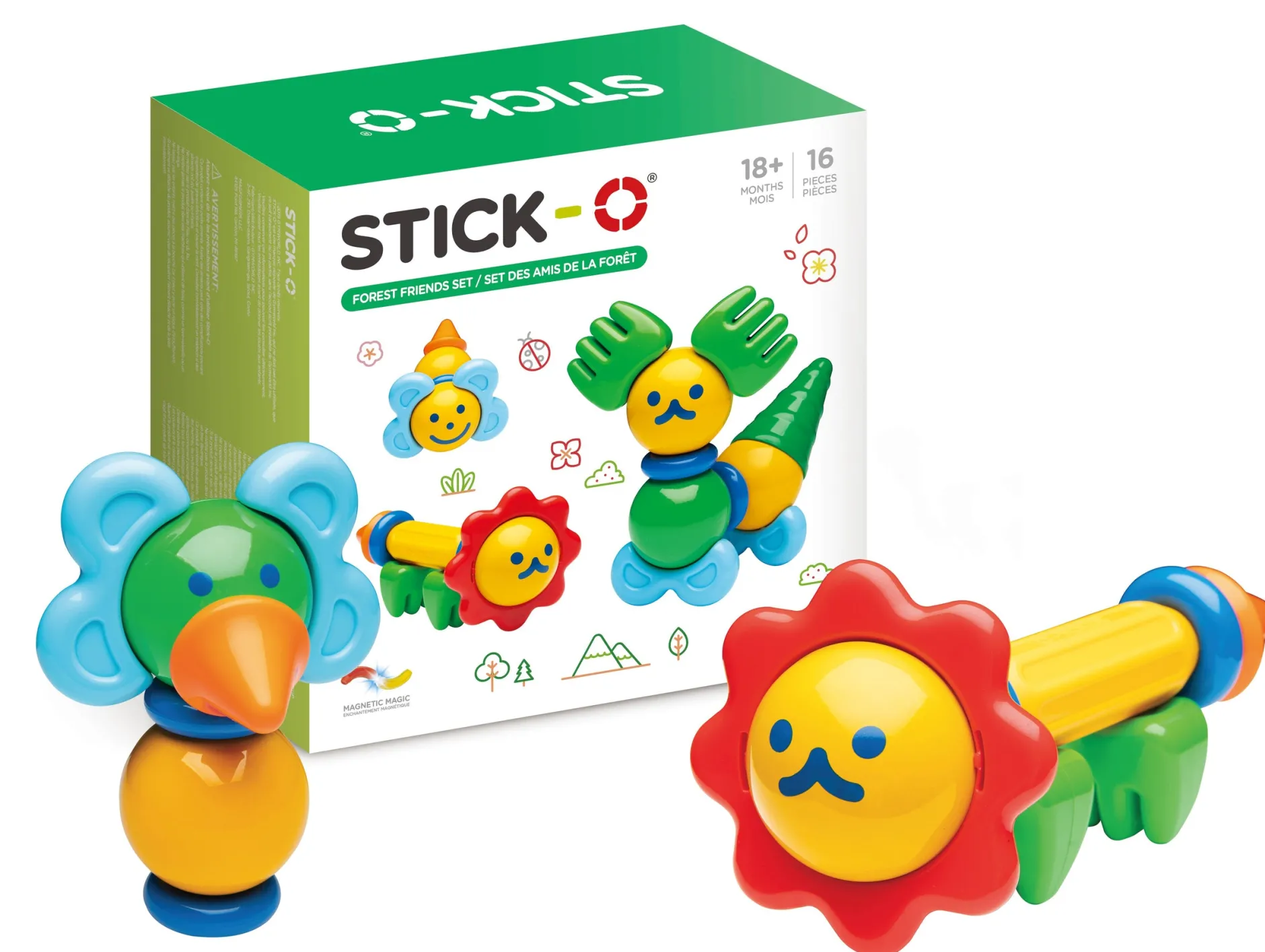 sticko_forest_friends_set_9.webp Magformers Stick-O Forest Friends set 16pc