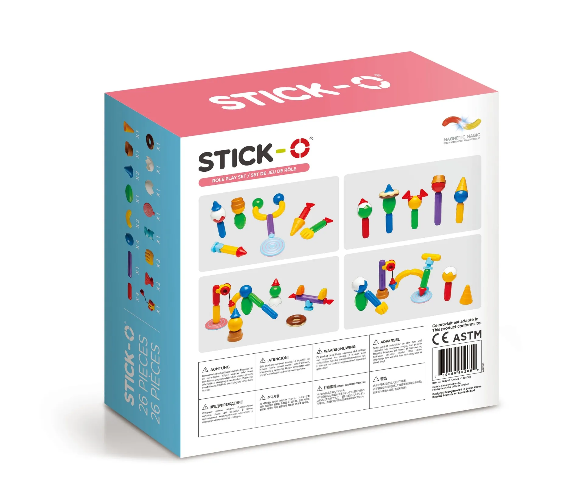 sticko_role_play_set_pc_28.webp Magformers Stick-O Role play set 26pc