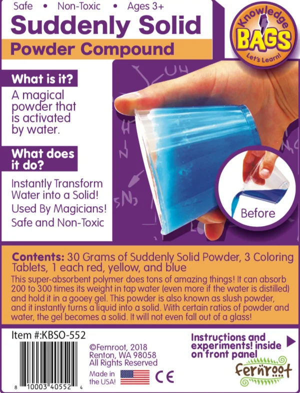 Educational Toys Suddenly Solid