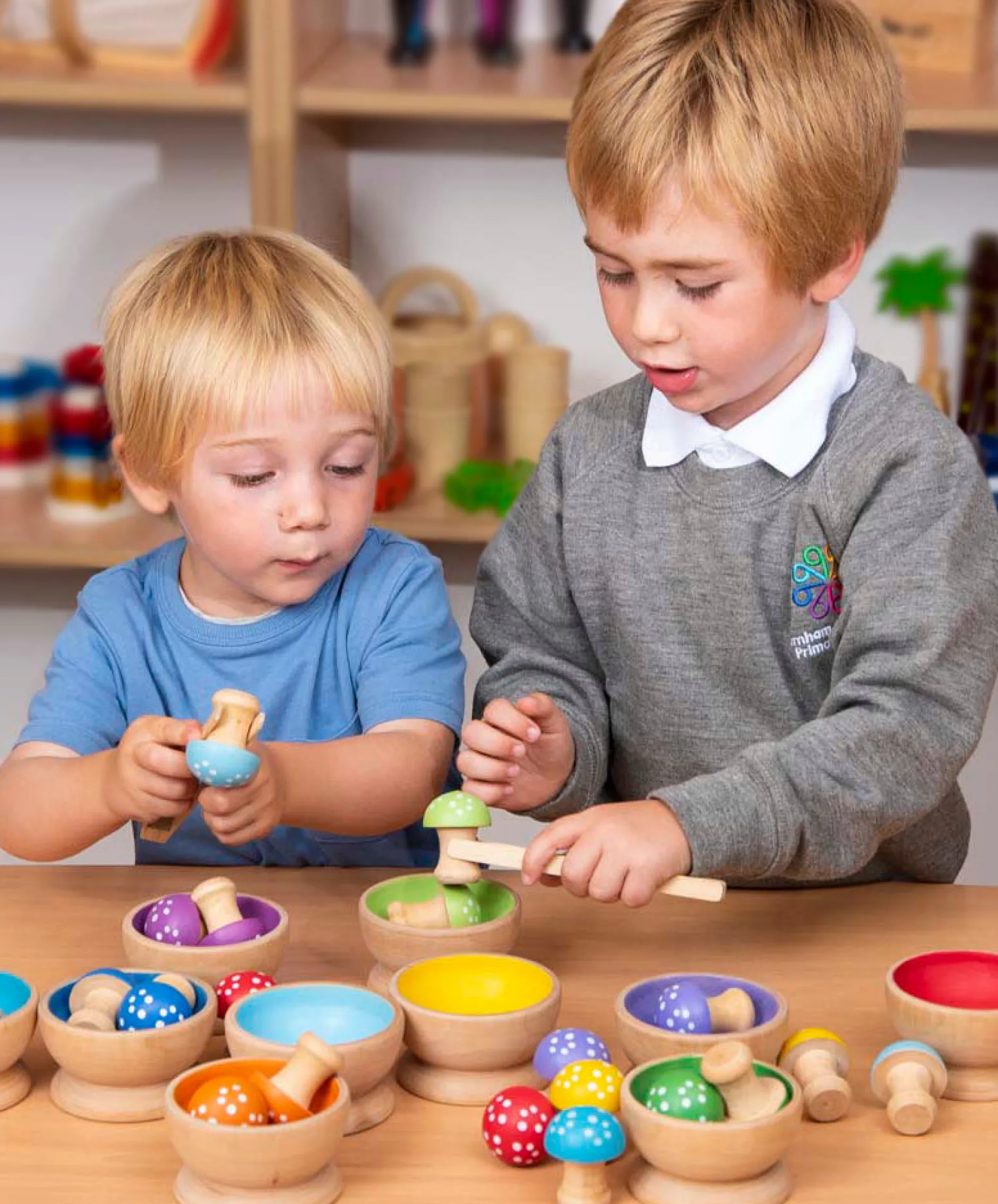 toadstool_wooden_sorting__0.webp PRIME Toadstool Wooden Sorting Set - Reduced To Clear!