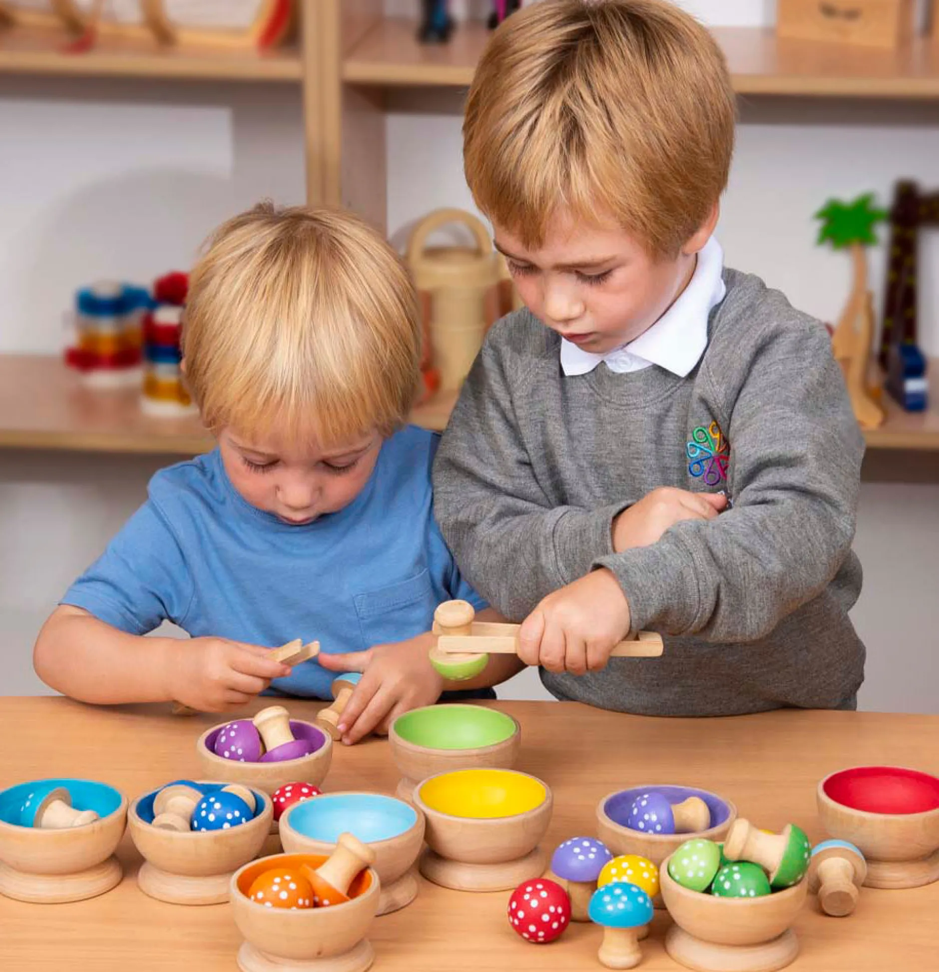 toadstool_wooden_sorting__2.webp PRIME Toadstool Wooden Sorting Set - Reduced To Clear!
