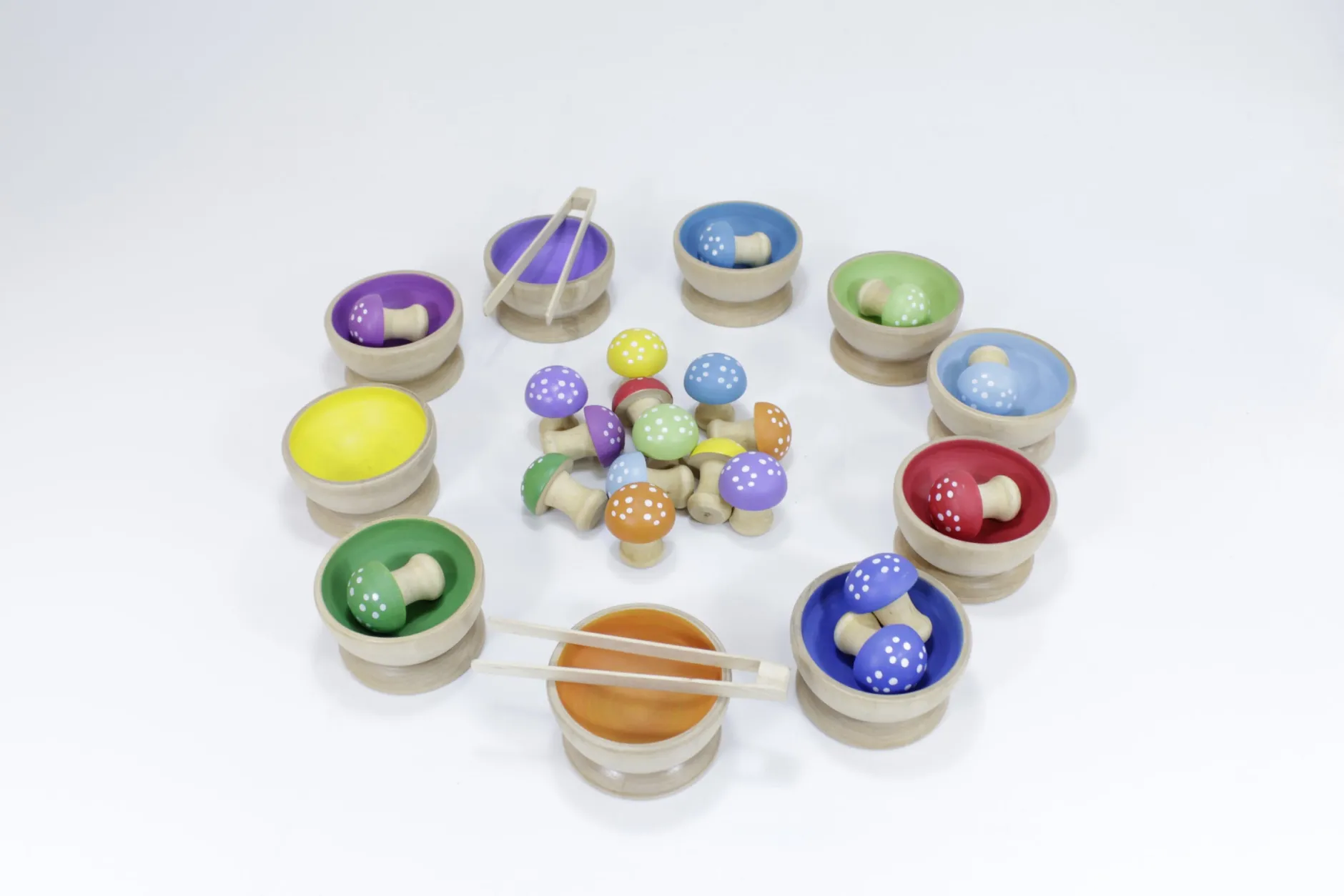 toadstool_wooden_sorting__4.webp PRIME Toadstool Wooden Sorting Set - Reduced To Clear!