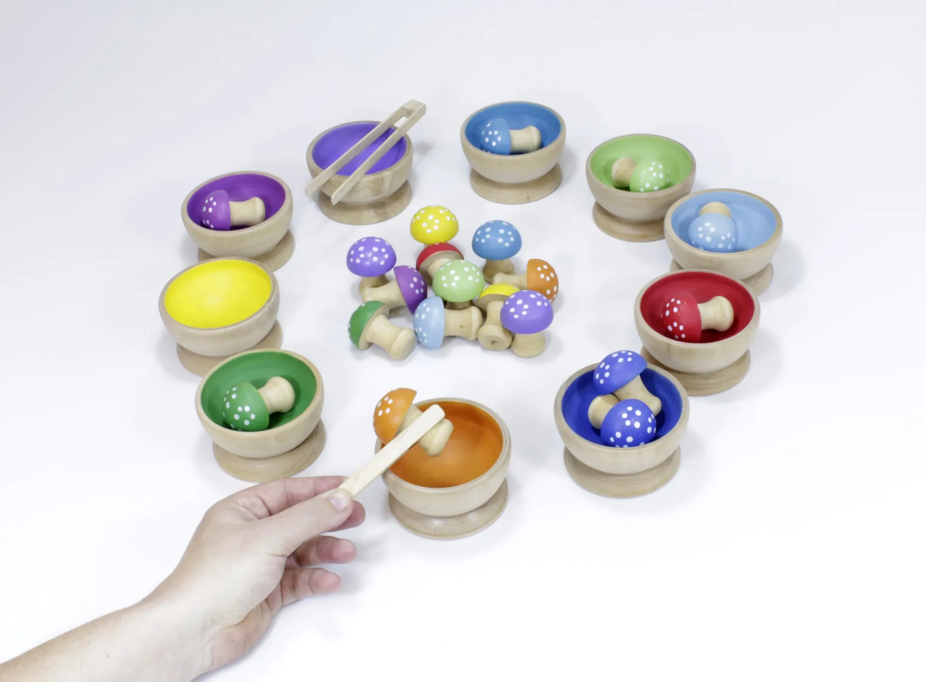 toadstool_wooden_sorting__6.webp PRIME Toadstool Wooden Sorting Set - Reduced To Clear!