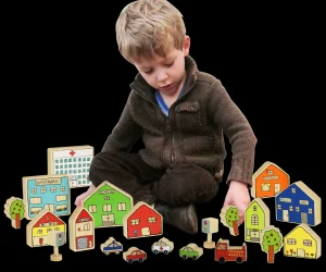 Educational Toys Village Play Set - 20 Piece