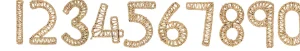 Educational Toys Weaving Numbers