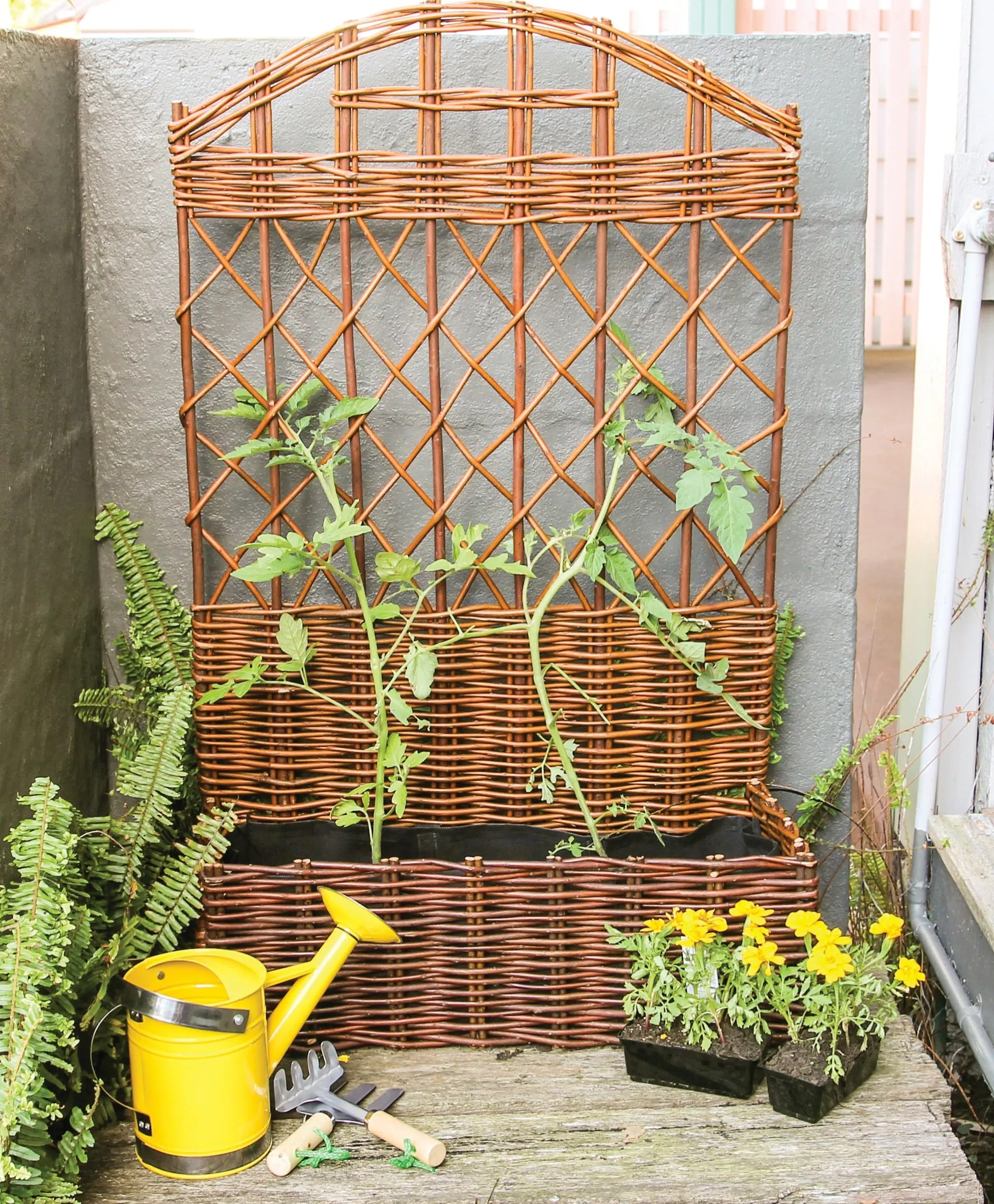 willow_trellis_garden_pla_3.webp Educational Toys Willow Trellis Garden Planter With Liner