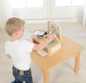 Educational Toys Wooden Cooker Play Set