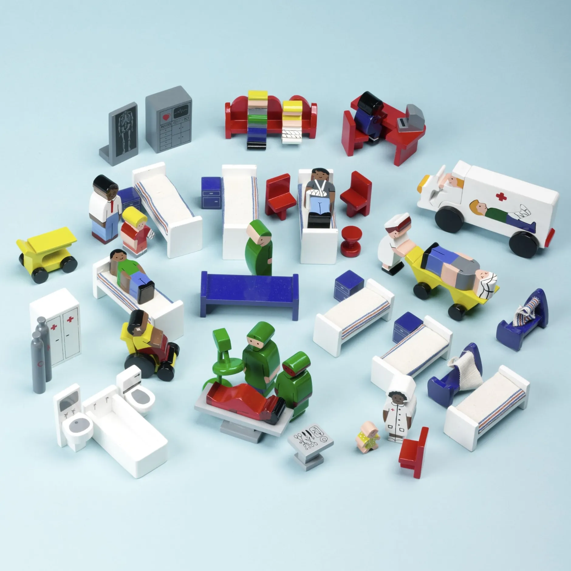 wooden_hospital_play_set_0.webp Educational Toys Wooden Hospital Play Set