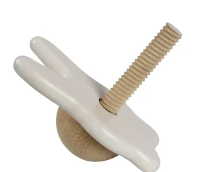 Educational Toys Wooden Lacing Bunny - REDUCED TO CLEAR!