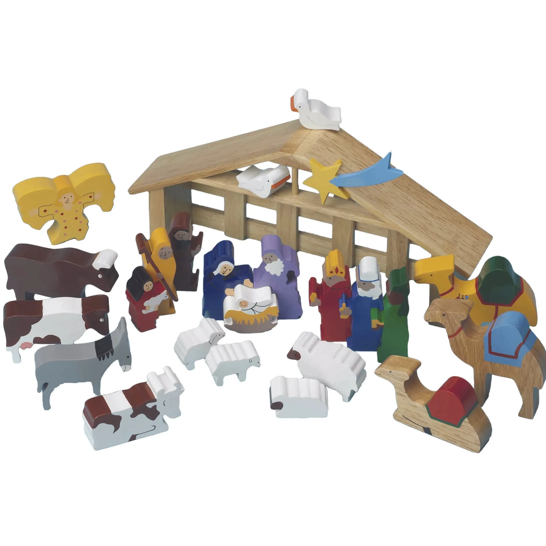 wooden_nativity_set_0.webp Educational Toys Wooden Nativity Set