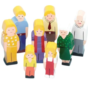 Educational Toys Wooden People Of The World Play Set