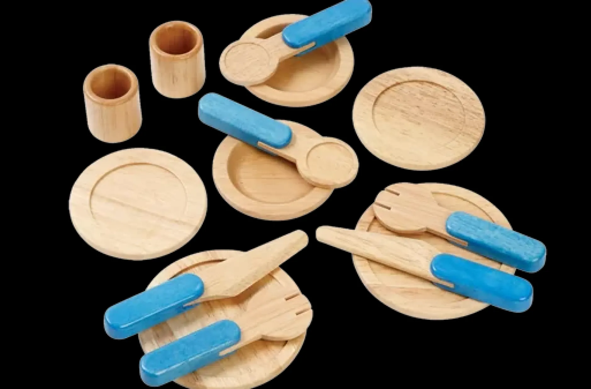 wooden_tableware_set_for__0.webp Educational Toys Wooden Tableware Set For 4