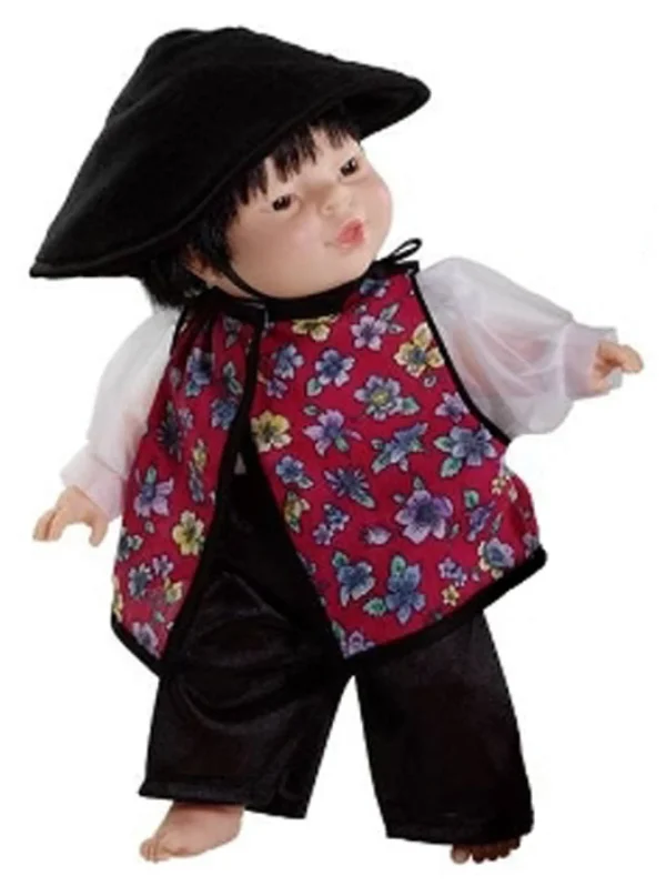 Robbie Toys World Doll Pair of East Asian Dolls